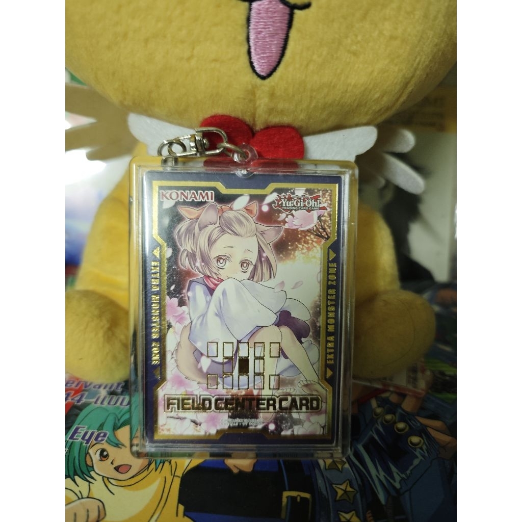 การ์ด Yu-Gi-Oh! พร้อมพวงกุญแจ Field Center Card