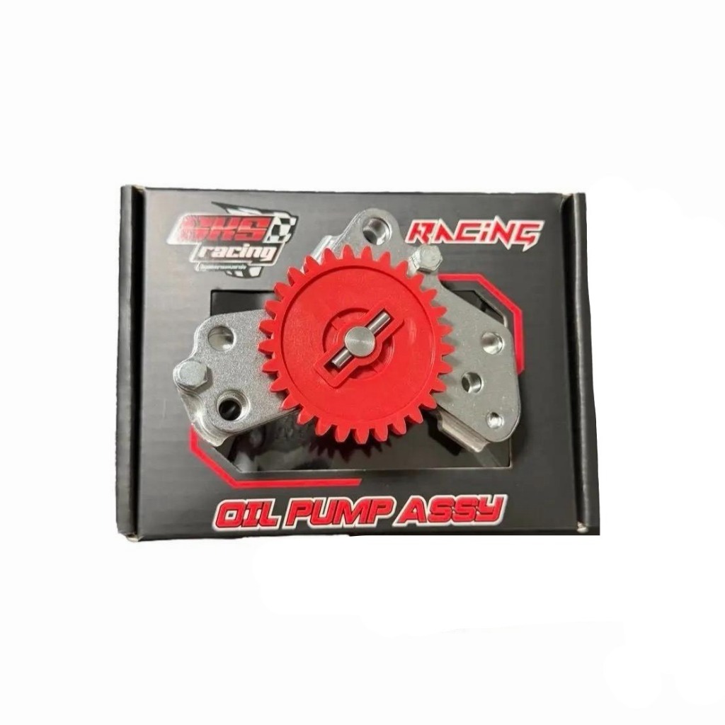 SKS Racing : ปั๊มปั่นน้ำมันเครื่อง Wave125 งาน CNC ปั๊มน้ำมันเครื่องเวฟ บังลม ปลาวาฬ LED ใส่ได้