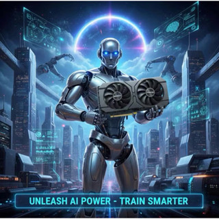 (ทักแชทมารับส่วนลดได้) การ์ดจอสำหรับการใช้งานด้าน AI RAM 12 …