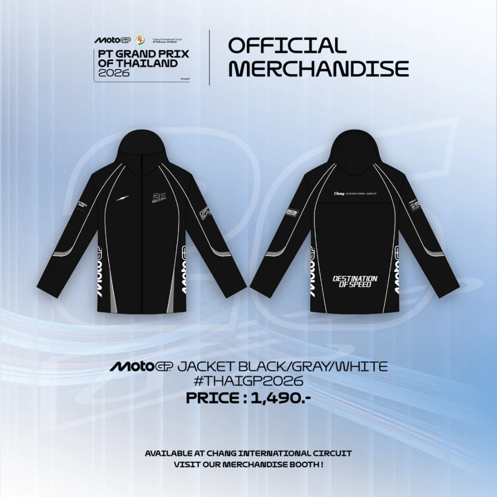 MotoGP™ JACKET BLACK/GRAY/WHITE #THAIGP2026