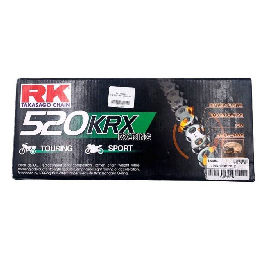 RK โซ่ 520KRX-120L_CH-RK-15202ON (STD)