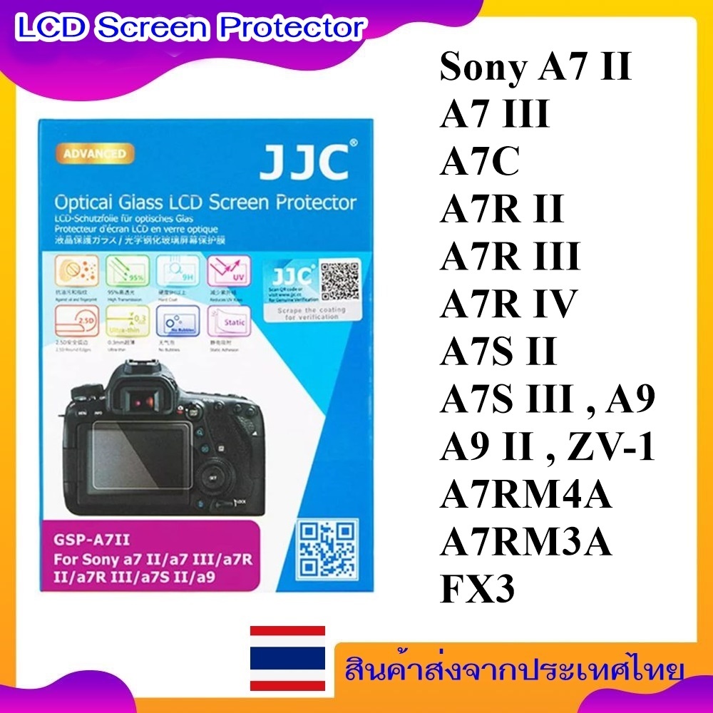 LCD Screen Protector For Sony A7 II , A7 III , A7C , A7R II , A7R III , A7R IV , A7S II , A7S III , 