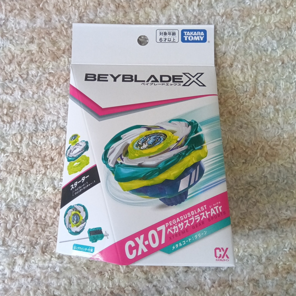TAKARA TOMY BEYBLADE X CX-07 Starter Pegasus Blast ATr