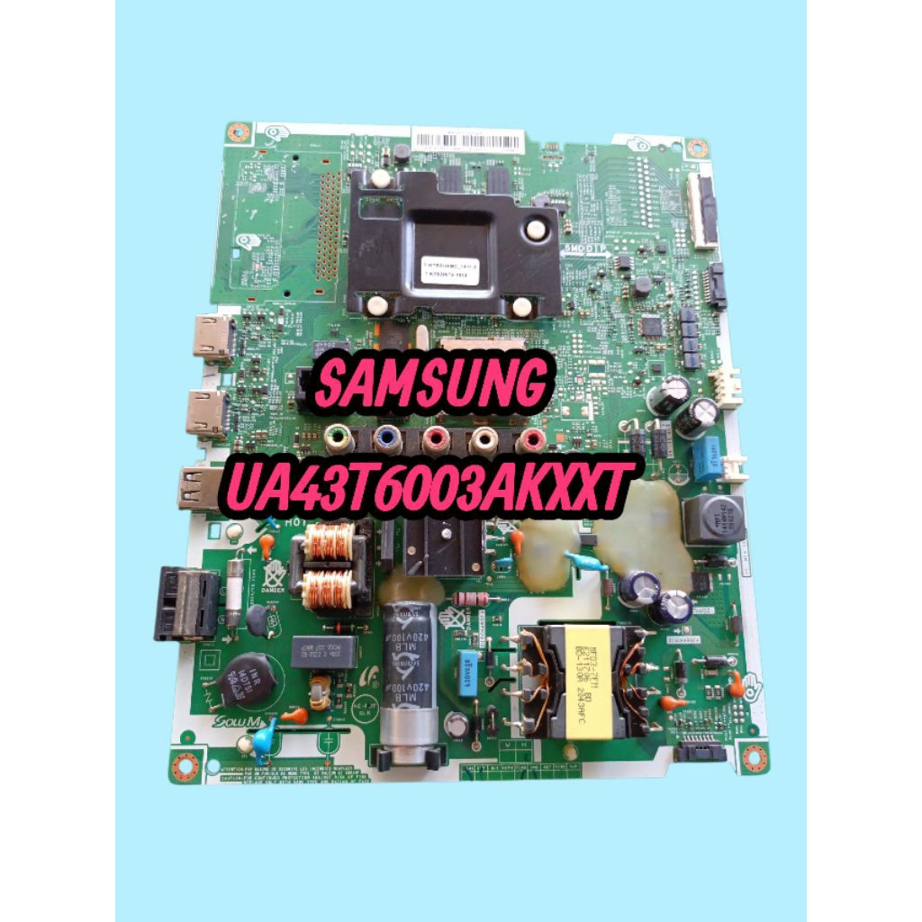 บอร์ดทีวีซัมซุงรุ่นUA43T6003AKXXTแท้ถอด
