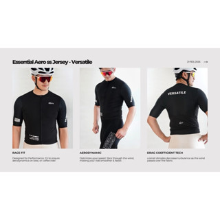 เสื้อจักรยาน ยี่ห้อ Wier รุ่น Essential Versatile