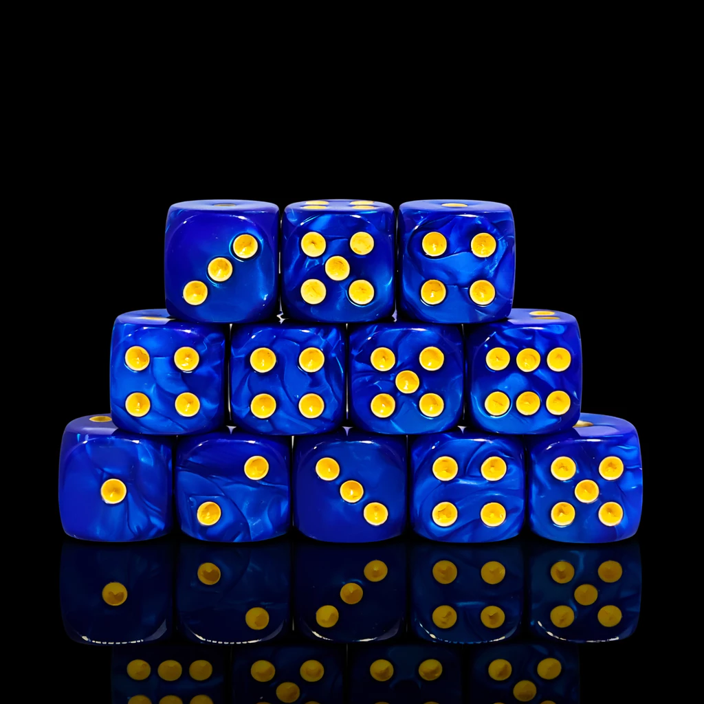 ลูกเต๋า D6 DOT 12 mm. 1ลูก(1die) | ลูกเต๋า Dice For DnD D&D MTG RPG TRPG เกมกระดาน บอร์ดเกม Game ไพ่ทาโรต์ Magic เมจิก thumbnail 5