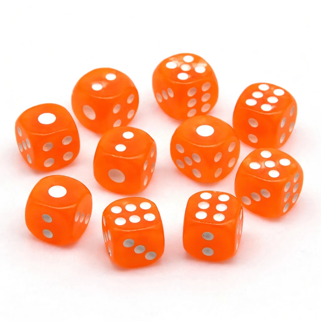 ลูกเต๋า D6 DOT 12mm. 1 ลูก(1die) | ลูกเต๋า Dice For DnD D&D MTG RPG TRPG เกมกระดาน บอร์ดเกม Game ไพ่ทาโรต์ Magic เมจิก thumbnail 9