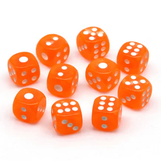 ลูกเต๋า D6 DOT 12mm. 1 ลูก(1die) | ลูกเต๋า Dice For DnD D&D MTG RPG TRPG เกมกระดาน บอร์ดเกม Game ไพ่ทาโรต์ Magic เมจิก