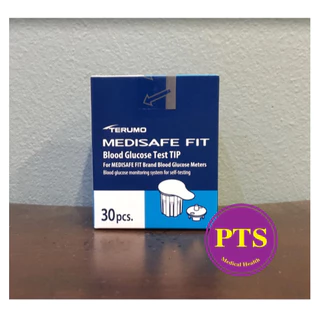 แผ่นตรวจน้ำตาล Terumo Medisafe EX / หัวตรวจ Medisafe Fit (เฉพาะแผ่นตรวจ 30 แผ่น/กล่อง)