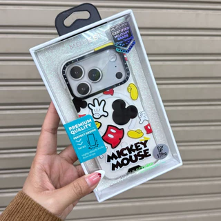 [ลายใหม่]เคสอะครีลิคสกรีนลายการ์ตูน ขอบหนากันกระแทก มีที่ชาร์จไร้สาย สำหรับรุ่นไอโฟน17promax 17pro 16PM 15PM 14PM 15/17