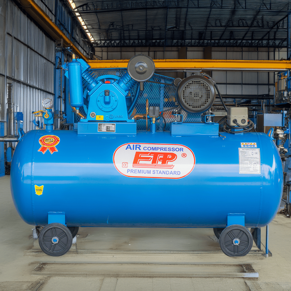 ปั๊มลม 380ลิตร HVA-80 มอเตอร์ 5.5แรง