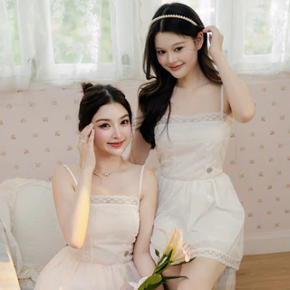 RIKA น้องโรเซ่ มินิเดรสสายเดี่ยวปรับสายได้