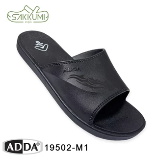 🔥ถูกสุด•ส่งไว ADDA แท้💯 รองเท้าแตะลายไทย รุ่น19502 ทนทาน ใส่สบาย แบบยาง PVC ของผู้ชาย รองเท้าสวม