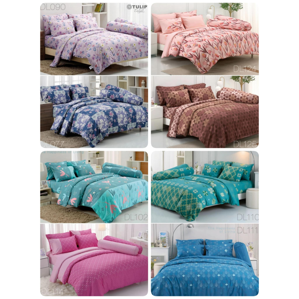 ผ้า​ปูที่นอน​ Tulip​ Delight​