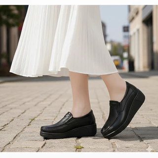 Shoes I amm B38 ร้านจริงส่งตรงจากนครนายก รองเท้า สไตล์ โรลเฟอร์ เรียบหรูน้ำหนักเบา พื้นนุ่มเด่ง เบา สวมใส่ง่าย