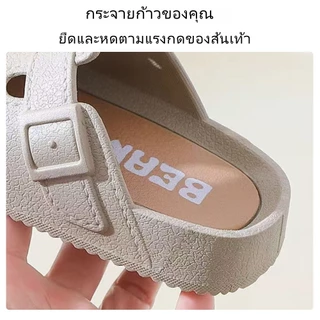 รองเท้าผ้าใบเด็กสีพื้นเรียบแฟชั่นสำหรับใส่กลางแจ้ง รองเท้าแตะลำลองสำหรับเด็กฤดูร้อน พื้นนุ่ม