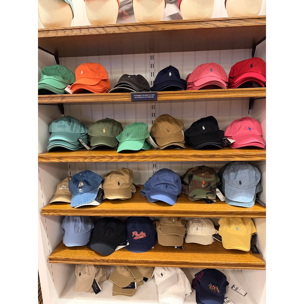 pre-order หมวก polo ralph rauren chino cap Parchment Cream พร้อมส่ง