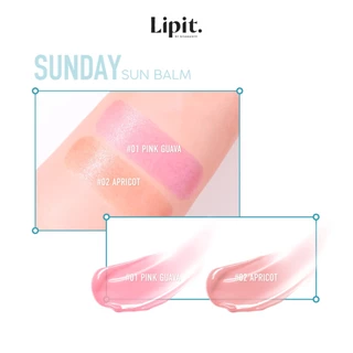 Lip it Sunday Sun Balm 3g. (ซันเดย์ซันบาล์ม เอสพีเอฟ50+ พีเอ++++ 3g.) ลิปอิท
