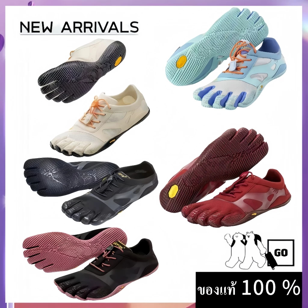 【ของแท้100%】 Vibram FiveFingers KSOEVO รองเท้า รองเท้าฝึกซ้อม รองเท้ากีฬา สำหรับทั้งชายและหญิง