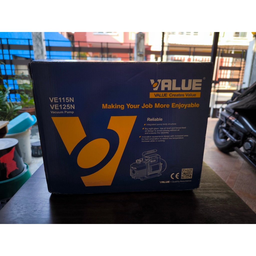 มือสอง - เครื่องมือช่างแอร์  เครื่องแว๊คคั่ม Value Model VE115N