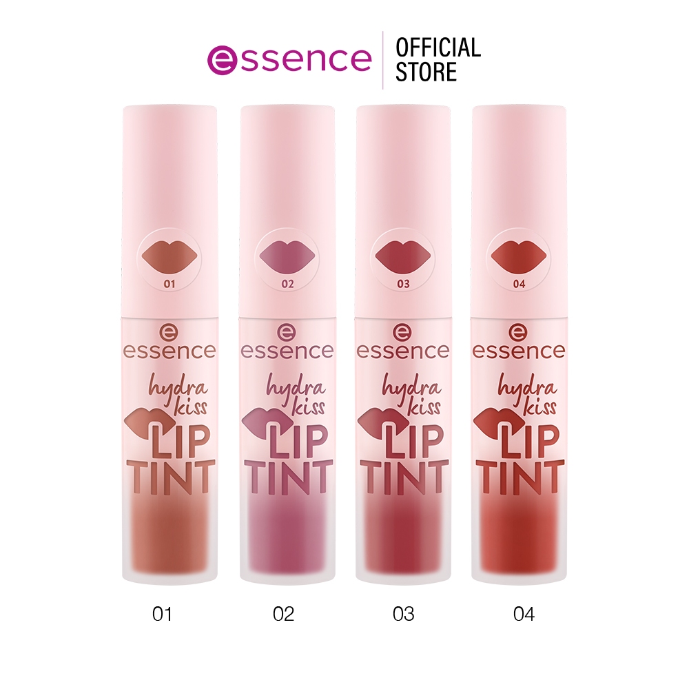 (NEW) essence hydra kiss LIP TINT ลิปทินท์เนื้อน้ำ สีแน่นชัด ติดทนนาน