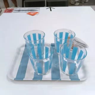IKEA พร้อมส่ง ถาด 20x28 ซม. ถาดเสิร์ฟ ทรงสี่เหลี่ยม ของใช้ในครัวเรือน อิเกีย แท้