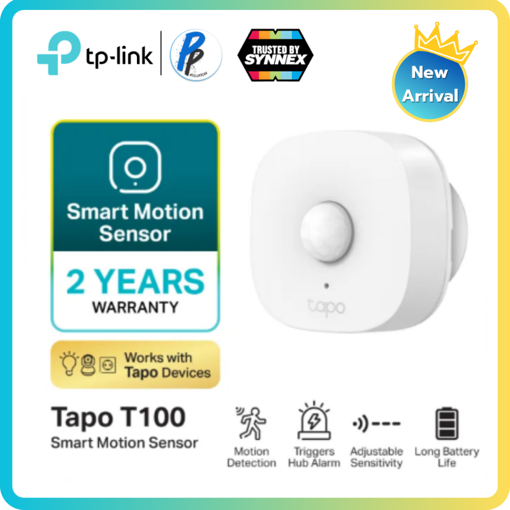 TP-Link Tapo T100 Smart Motion Sensor and Tapo T110 Smart Contact Sensor อุปกรณ์ตรวจจับความเคลื่อนไห