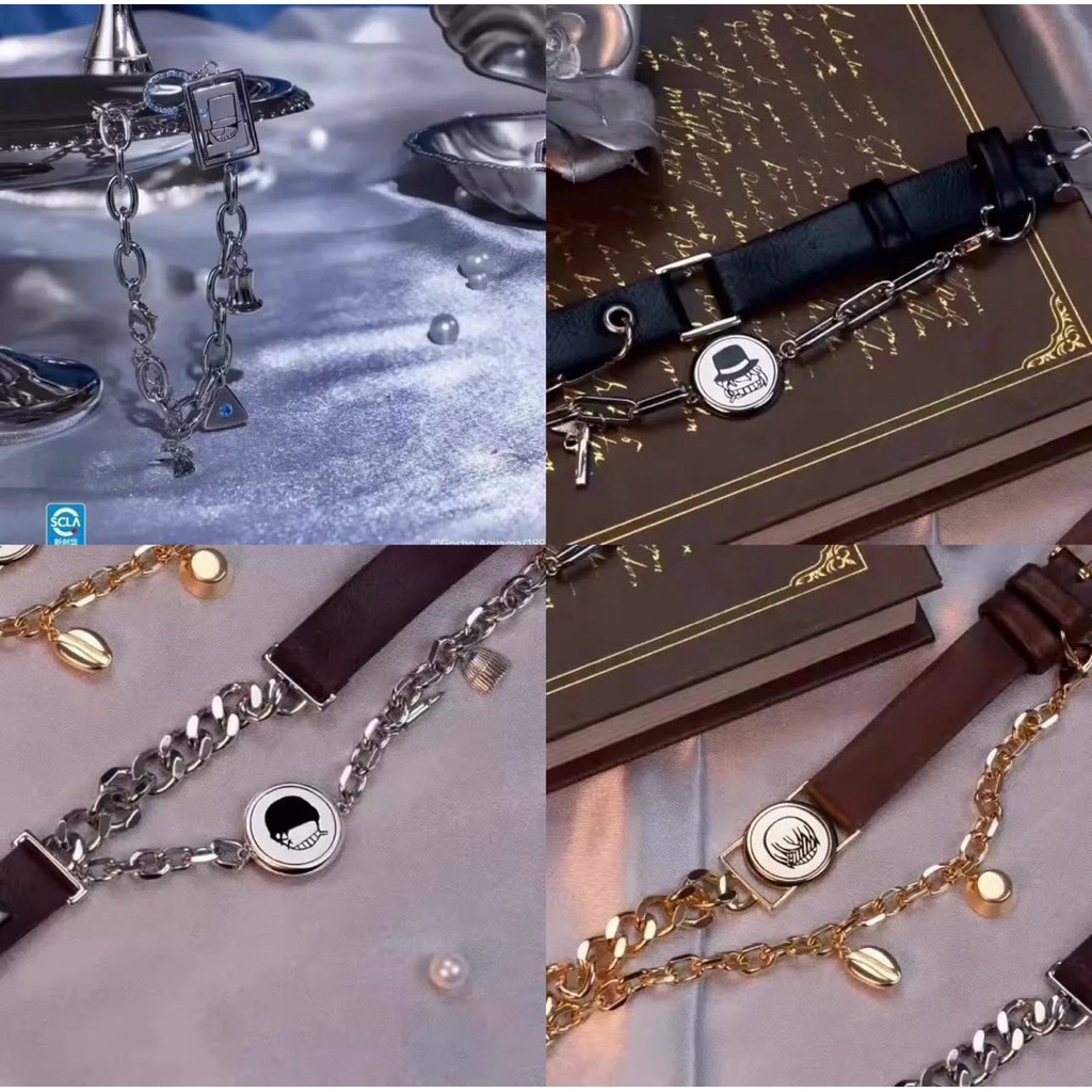 ส่งจากกทม. ลิขสิทธิ์แท้ Boxfun x Detective Conan โคนัน นักสืบ จิ๋ว สร้อยข้อมือผู้ชายและผู้หญิง กล่องสุ่ม(แบบเลือกตัว) ราคา ถูกที่สุด ดีลบีเคเค แกลเลอรีภาพที่ 8