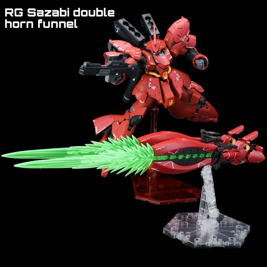 พาร์ทเสริม RG Sazabi 1/144 พาร์ทเสริมกันดั้ม Sazabi double horn