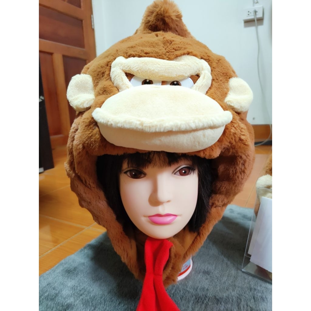 หมวกดองกี้คอง รุ่นลิมิเต็ดเอดิชั่นจาก USJ Universal Studio Japan SUPER NINTENDO WORLD มือสองญี่ปุ่นใ