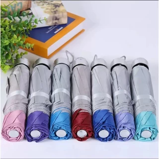 ร่ม ร่มอัตโนมัติสีพื้นAuto กันฝนกันแดดกันUV พกพาสะดวก น้ำหนักเบา Umbrella ระบบเปิด-ปิดออโต้（คละสี ）
