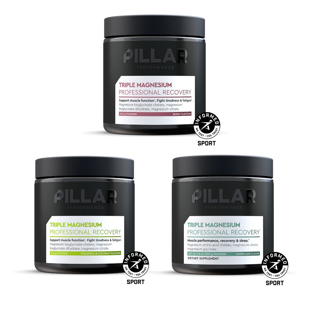 Pillar Performance ผงแมกนีเซียม Triple Magnesium Powder (3รส)