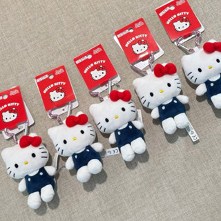 (พร้อมส่ง💥แมสได้🛵)พวงกุญแจ Hellokitty โบว์แดง ของแท้100%