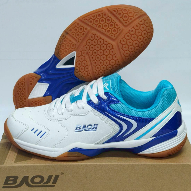 Baoji รองเท้าแบดมินตันผู้ชายรุ่น BJM1133 สีขาว-น้ำเงิน (41-45) 1,890.- พร้อมส่ง