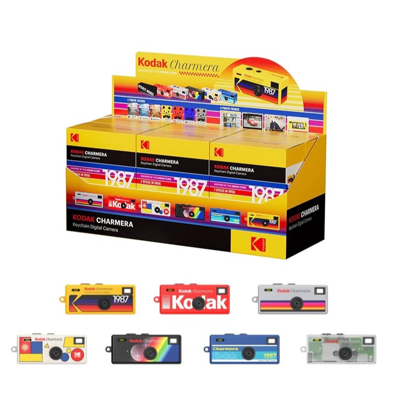 🔥พร้อมส่ง🔥กล้องดิจิทัล KODAK CHARMERA ขนาดกะทัดรัด ถ่ายภาพและวิดีโอได้ กล้องกล่องสุ่ม 7แบบ 📸