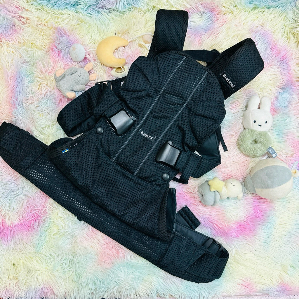 เป้อุ้มเด็ก BabyBjörn Baby kai One Air, Black , 3D Mesh รุ่นใหม่ล่าสุด