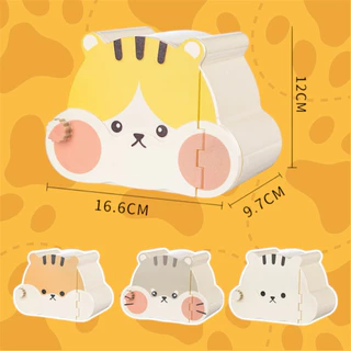 [crazy pet shop]บ้านหลบประตูเปิด/ปิดแบบแม่เหล็ก สำหรับแฮมสเตอร์