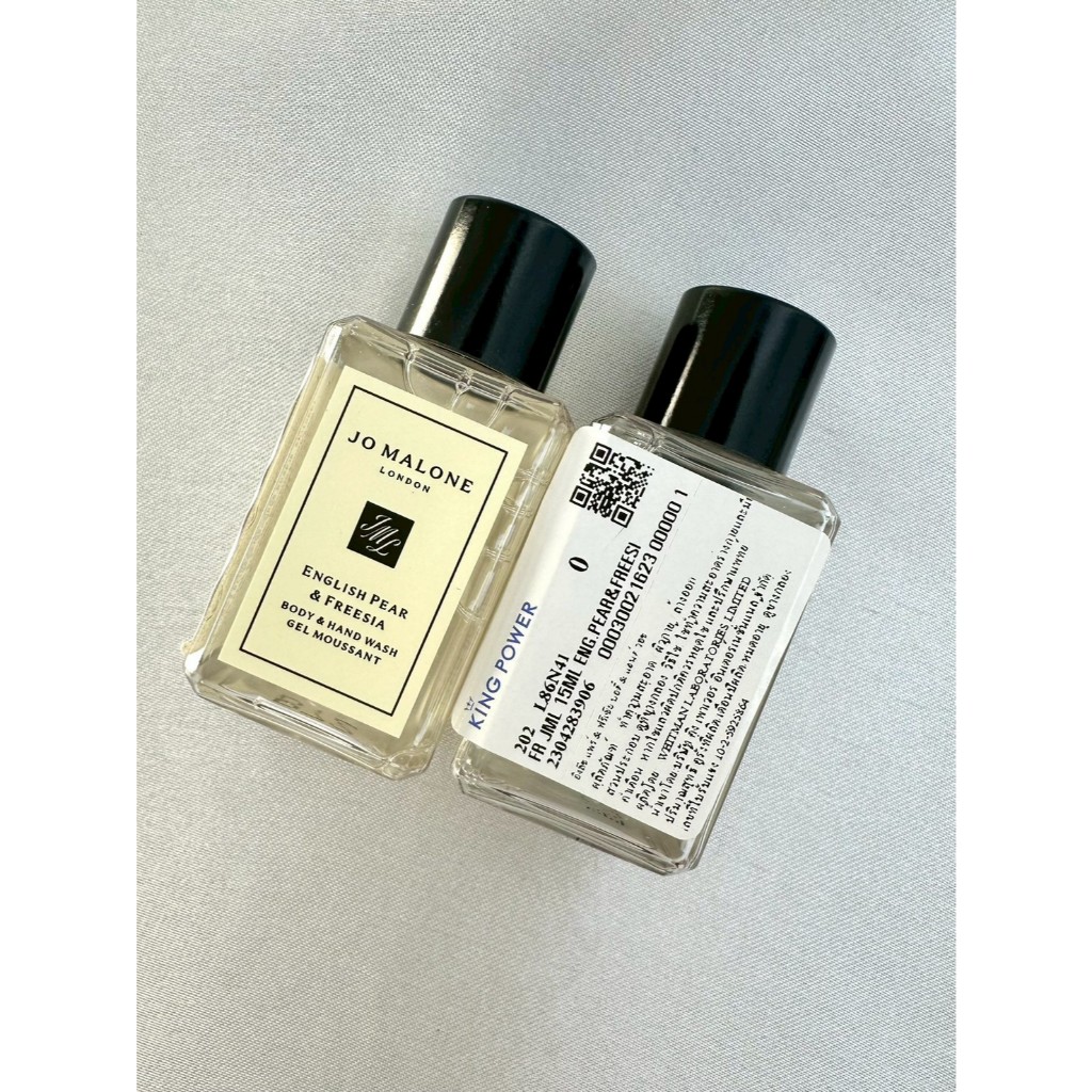 ป้ายคิงแท้ 100%🌊 Jo Malone English Pear & Freesia Body & Hand Wash Gel Moussant 15ML