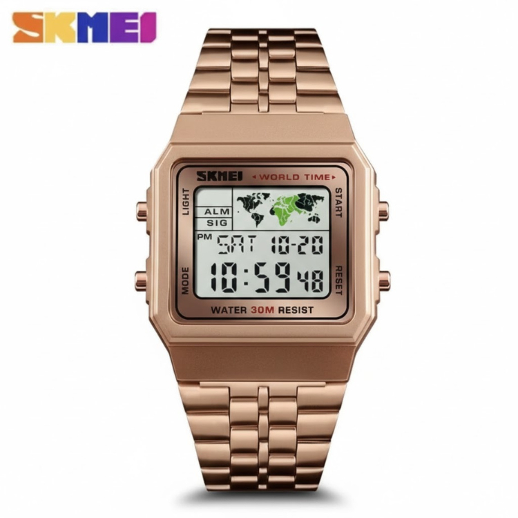 (SALE) SKMEI รวมนาฬิกาดิจิตอล กันน้ำได้ พร้อมกล่อง
