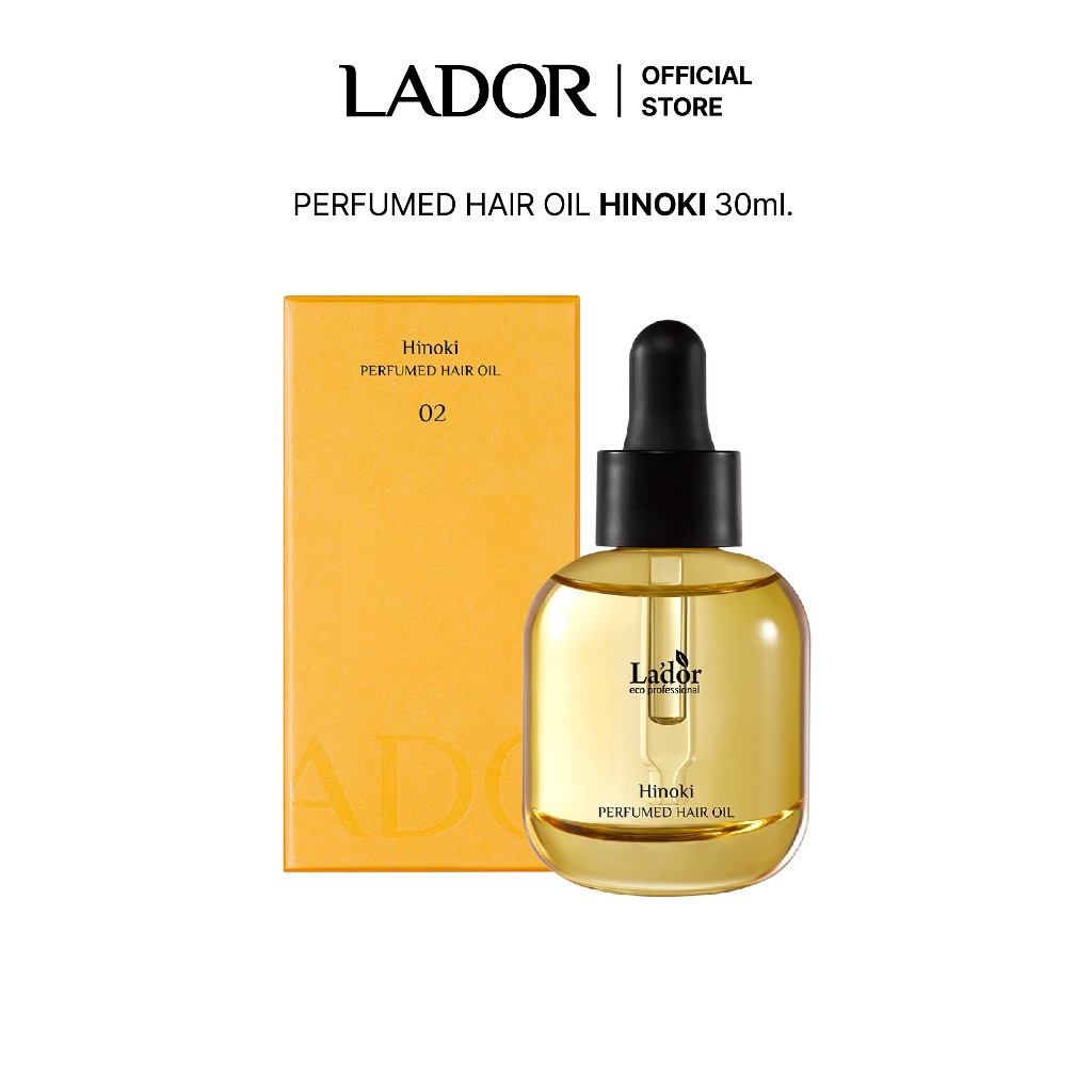 LADOR PERFUMED HAIR OIL HINOKI 30 ML ออยล์น้ำหอมบำรุงผม กลิ่นHinoki