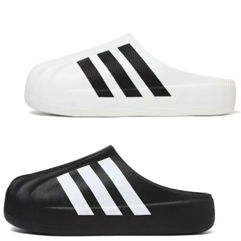 Adifom Superstar Mule รองเท้าแตะ แบบครึ่งเท้า สําหรับผู้ชาย และผู้หญิง