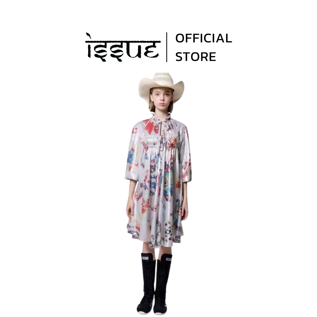 ( Clearance Sale ) ISSUE THAILAND เดรสสั้นสีทอง/เงิน