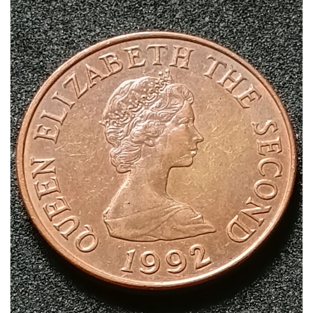 เหรียญเจอร์ซี2 Pence 1992(142)