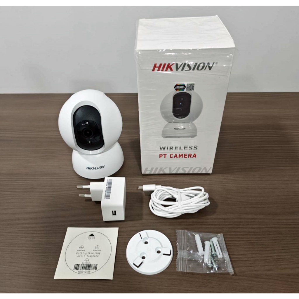 สินค้ามือสอง HIKVISION DS-2CV2Q21G1-IDW (4mm.) กล้องวงจรปิด WIFI IP CAMERA 2MP หมุนได้ สื่อสารสองทาง