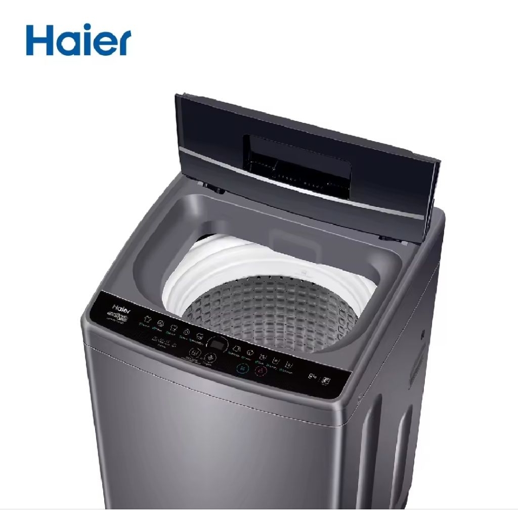Haier เครื่องซักผ้าฝาบนอัตโนมัติ รุ่น HWM80-1269S2 ความจุ 8 kgมีตำหนิ