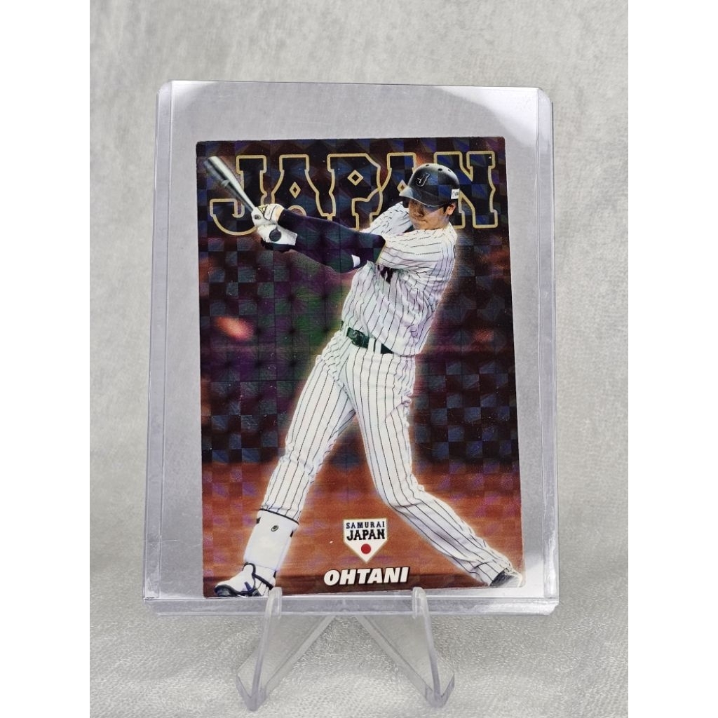 2017 Calbee Shohei Ohtani SJ-06 Samurai Japan Star Card Japanese Excellent รายการที่2
