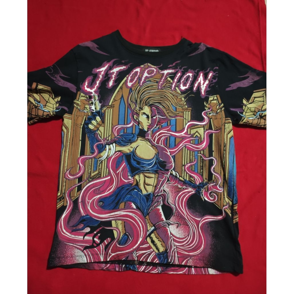 เสื้อยืดOPV JT option มือสอง ไซส์M