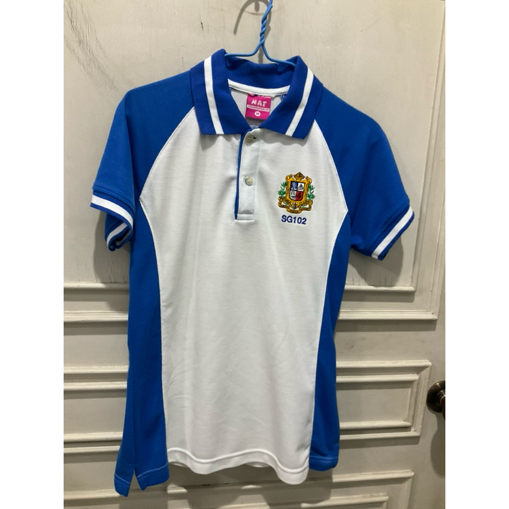 เสื้อคอโปโล ปักโลโก้ "LEADERS FOR BETTER THAILAND" ของห้อง Smart Room โรงเรียนเซนต์คาเบรียล ไซด์ M 3