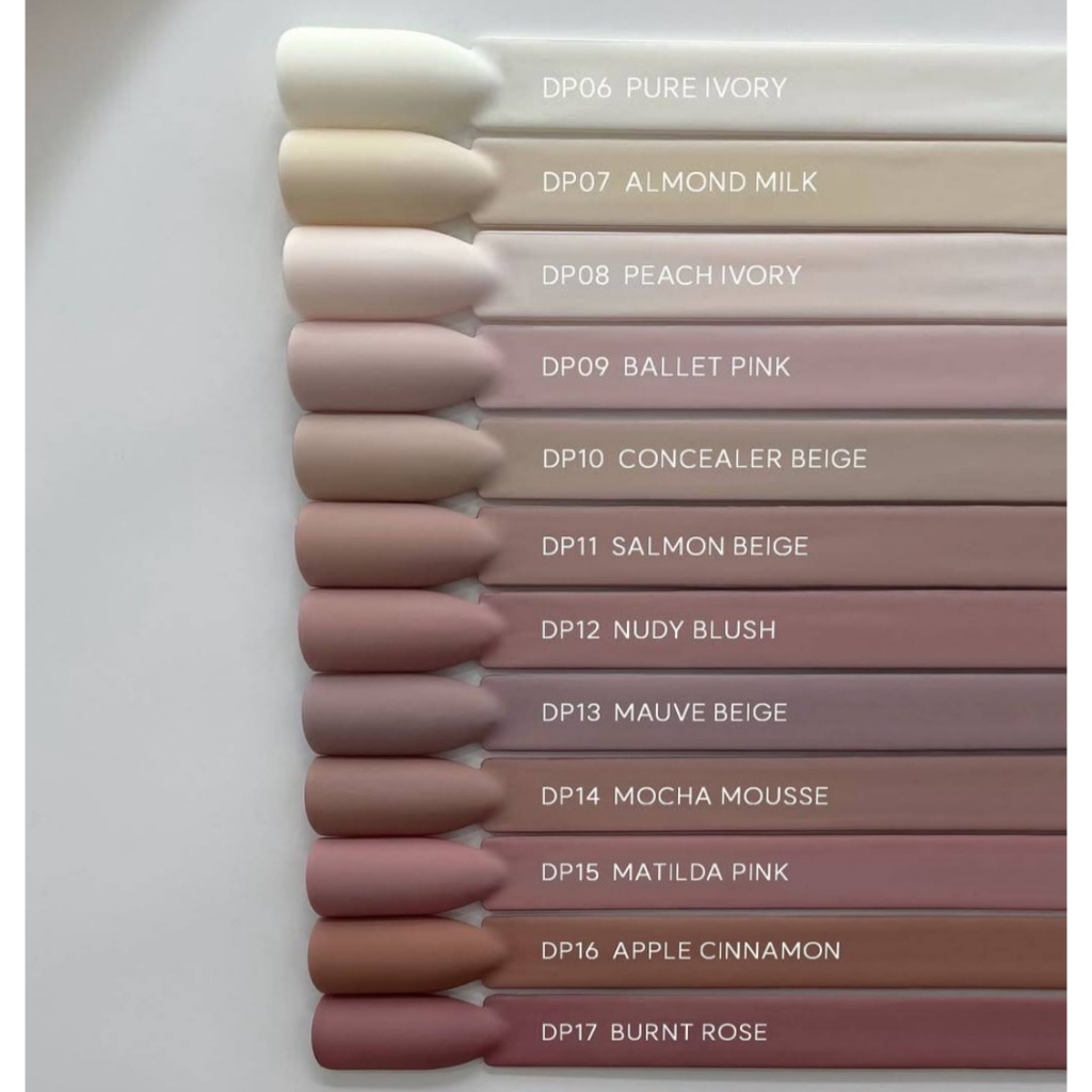 แยกขายสีเจล DVOK🇰🇷 Quiet Core collection 25 สีพื้น Luxury gel ของแท้จากเกาหลี