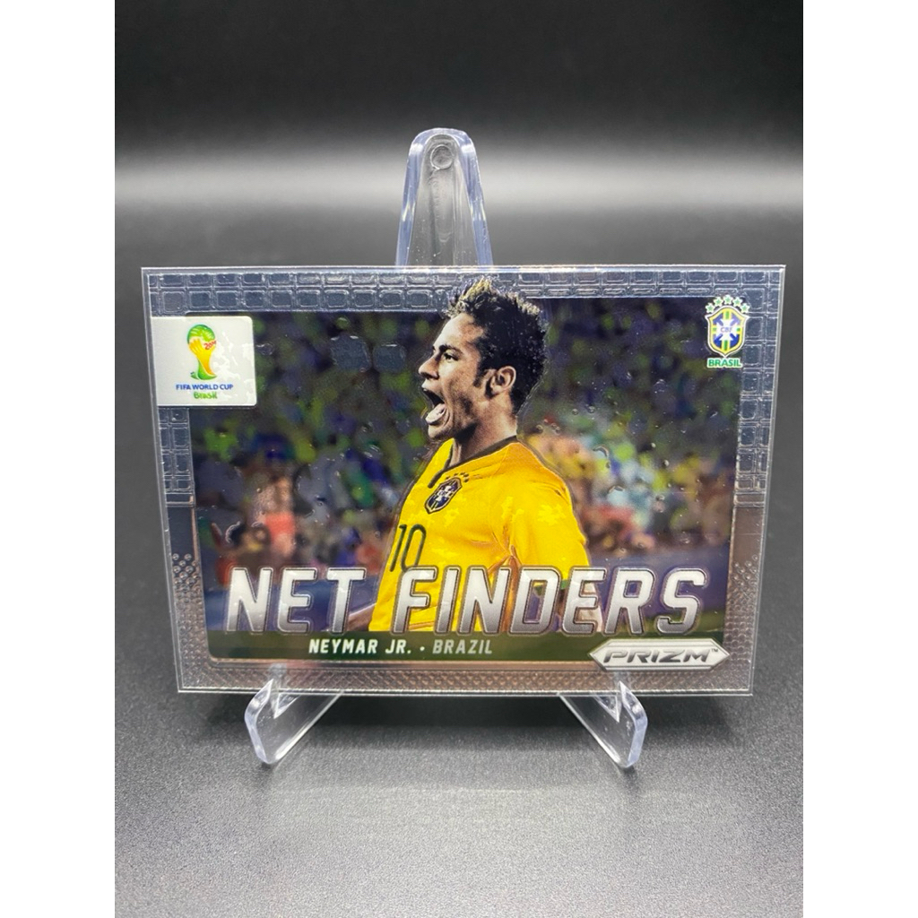 การ์ดฟุตบอล🇧🇷 Neymar Jr. – Net Finders | 2014 Panini Prizm World Cup